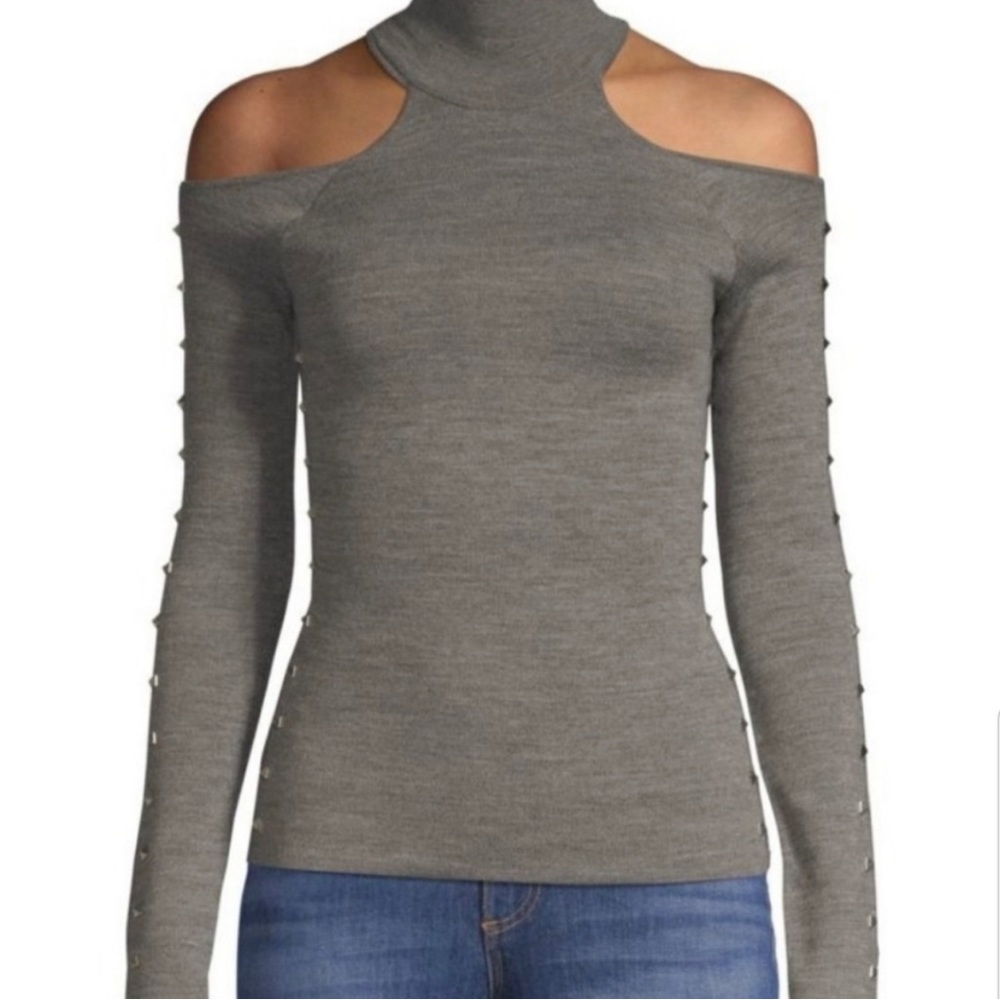 Alice and Olivia cut out sweater